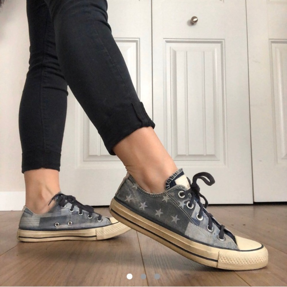 Denim Low Top Converse